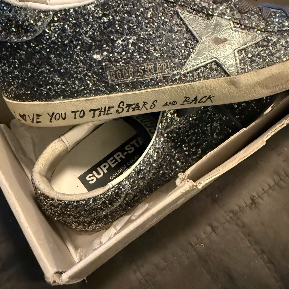Golden Goose Superstar Special Edition Glitter Sneakers - Picture 3 of 10